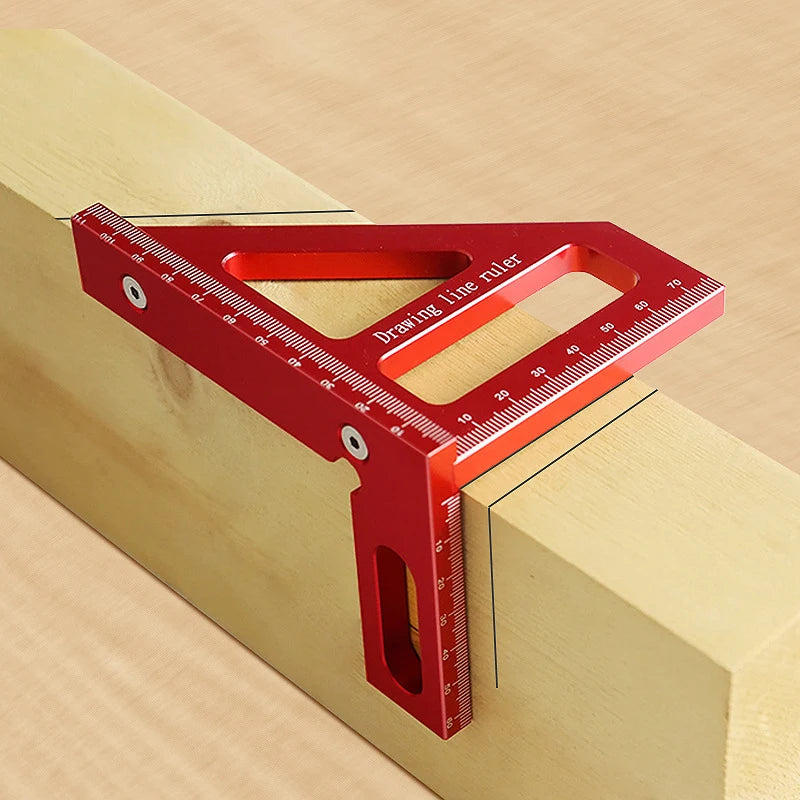 CowLost | product_id-aluminum-woodworking-protractor-miter-triangle-ruler-high-precision-measuring-tool |2