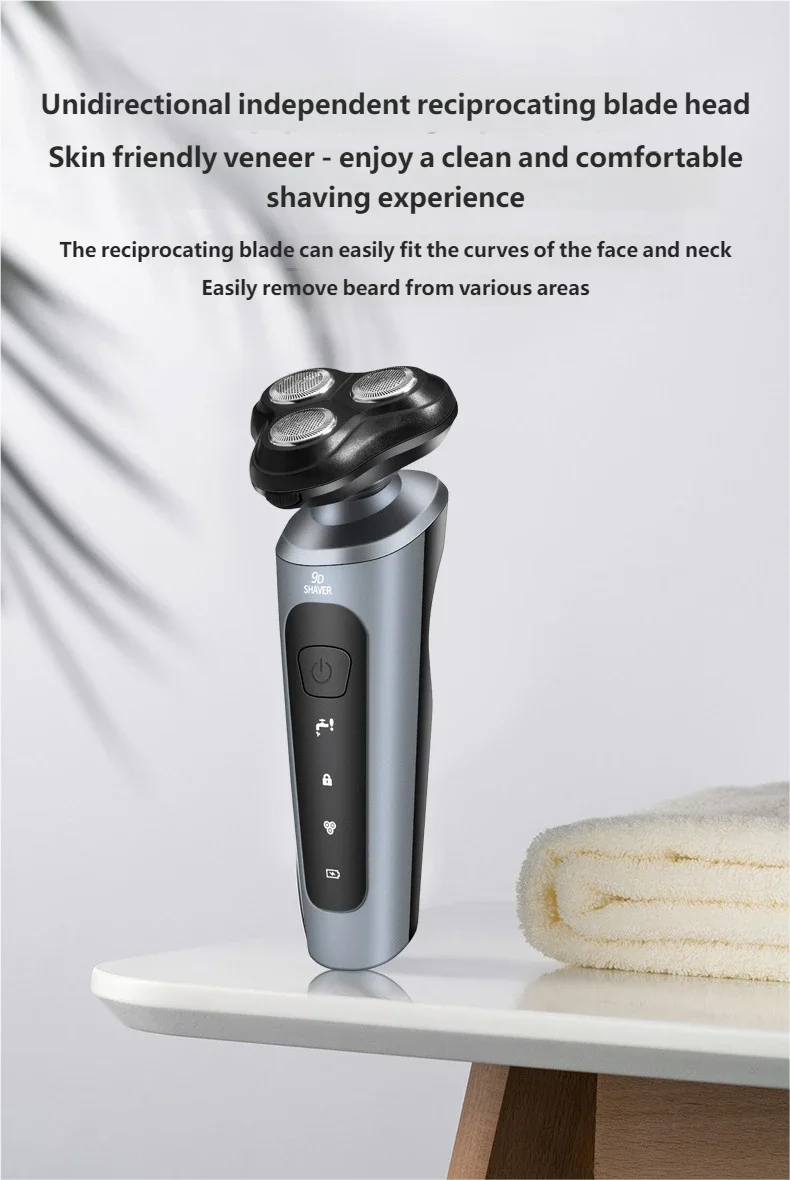 CowLost | product_id-glonxd-mens-rechargeable-wet-dry-beard-razor-for-smooth-shaving |9