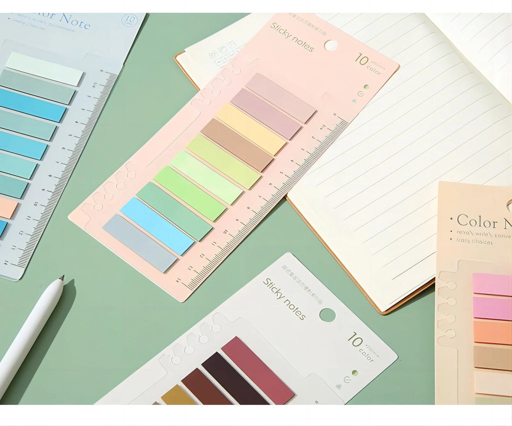 CowLost | color-series-self-adhesive-memo-pad-sticky-notes-bookmark |15