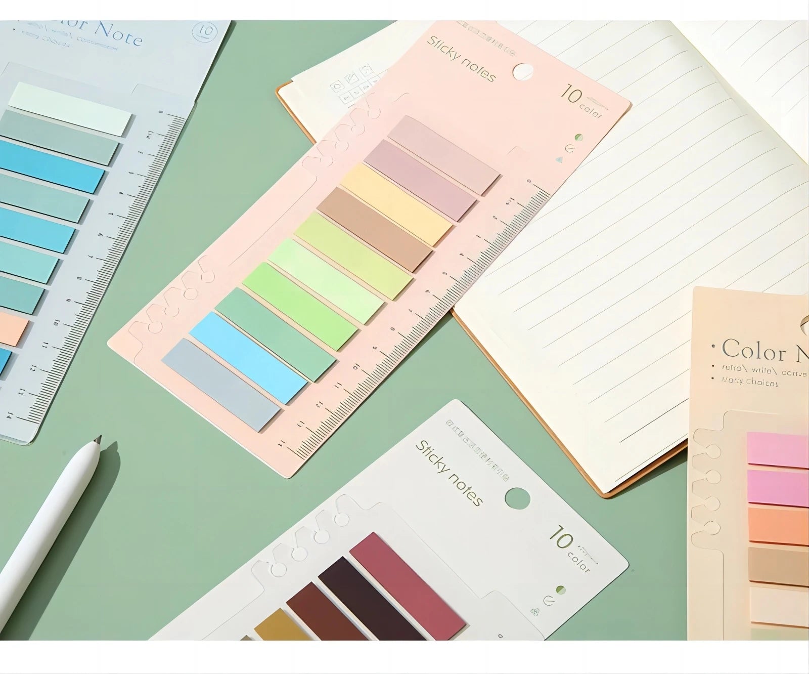 CowLost | color-series-self-adhesive-memo-pad-sticky-notes-bookmark |15