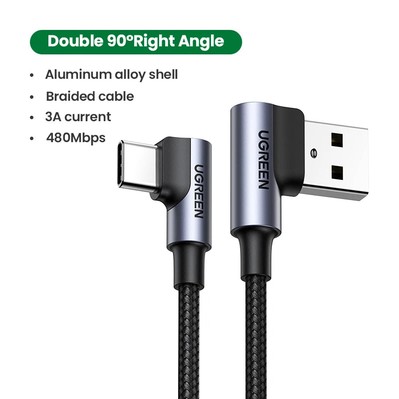 CowLost | ugreen-90-degree-usb-c-cable-nylon-fast-charge-usb-type-c-cable |23