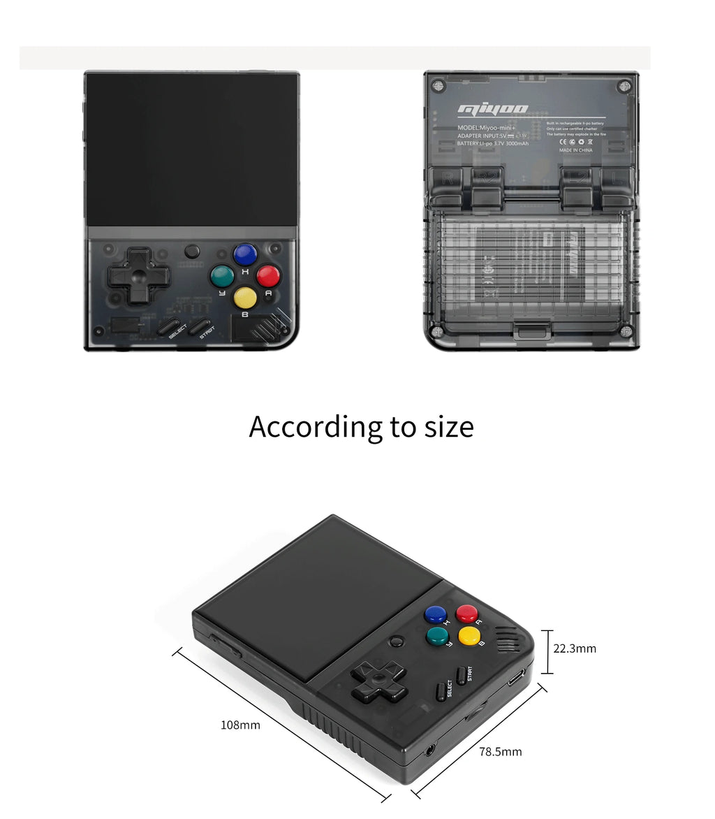 CowLost | game-timers-miyoo-mini-plus-3-5-ips-portable-retro-handheld-game-console-linux-system |16