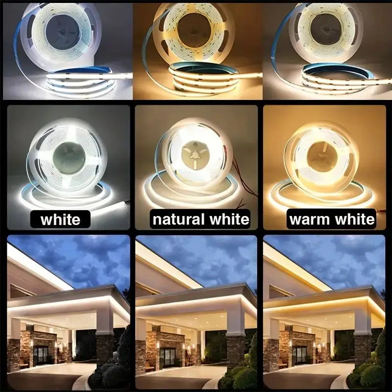 CowLost | light-ropes-strings-product_id-cob-5v-high-density-led-strip-lights-with-press-switch-ra90-for-living-room-cabinet-decor |8