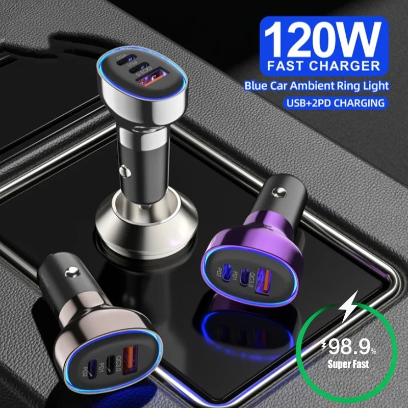 CowLost | product_id-120w-fast-car-charger-2-in-1-usb-c-30w-ac-30w-quick-charge-3-0-dual-port-12v-24v-for-iphone-samsung-android |1