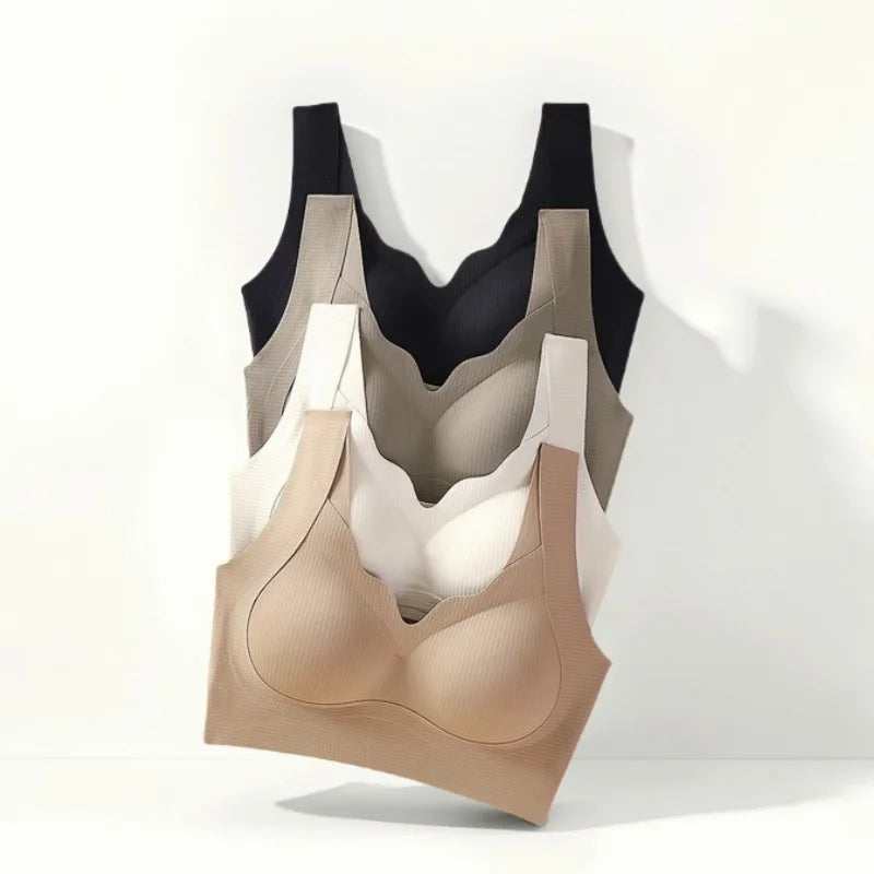 CowLost | product_id-seamless-wire-free-push-up-bra-with-removable-pads-and-wide-straps-m-xxl |1