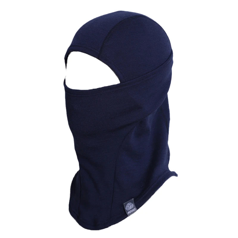 100% Merino Wool Balaclava Ski Mask Hidweight 300G