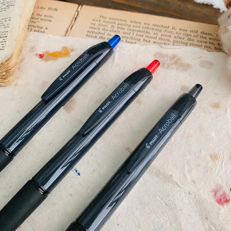 CowLost | product_id-pilot-acroball-retractable-ballpoint-pen-ultra-smooth-hybrid-ink-0-5-0-7mm-japanese-design-for-office-business |6