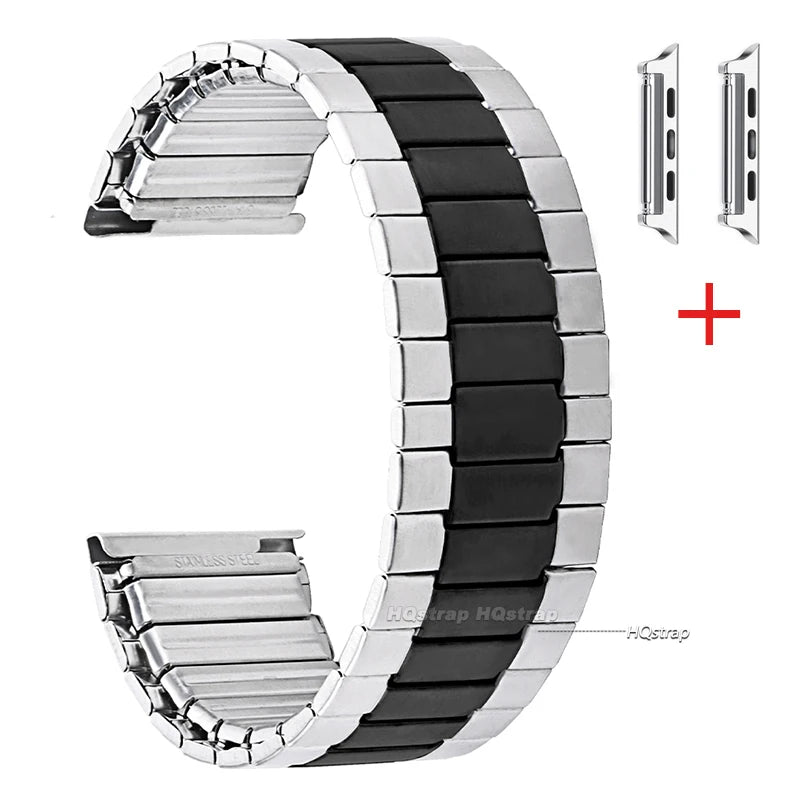 CowLost | product_id-elastic-stainless-steel-strap-for-apple-watch-38-49mm-series-8-7-6-se-9-10-ultra-2 |8