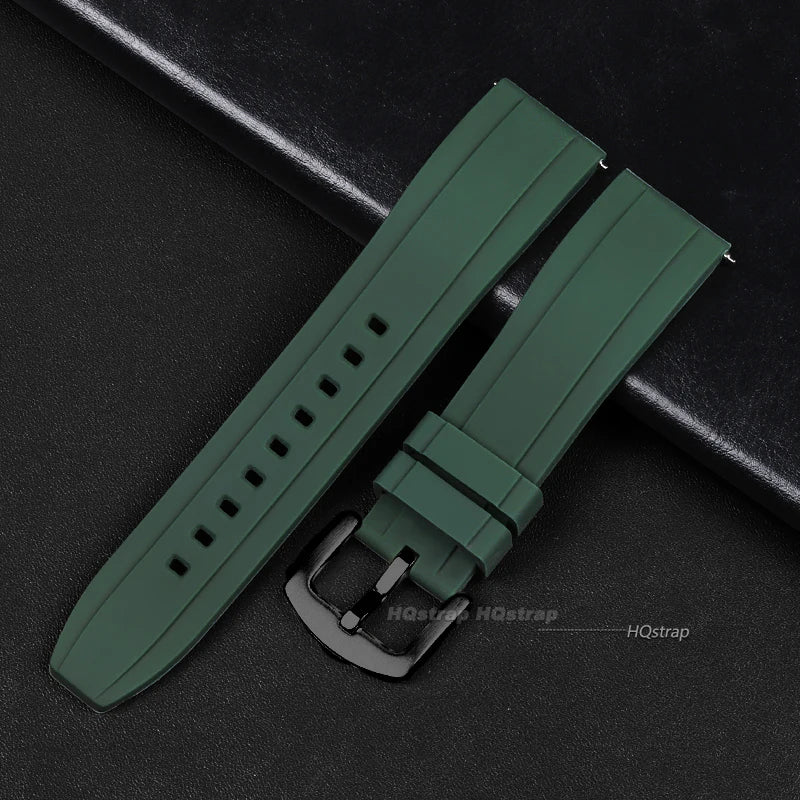 CowLost | product_id-quick-release-silicone-sports-watch-strap-20mm-22mm-black-green-orange-blue |10