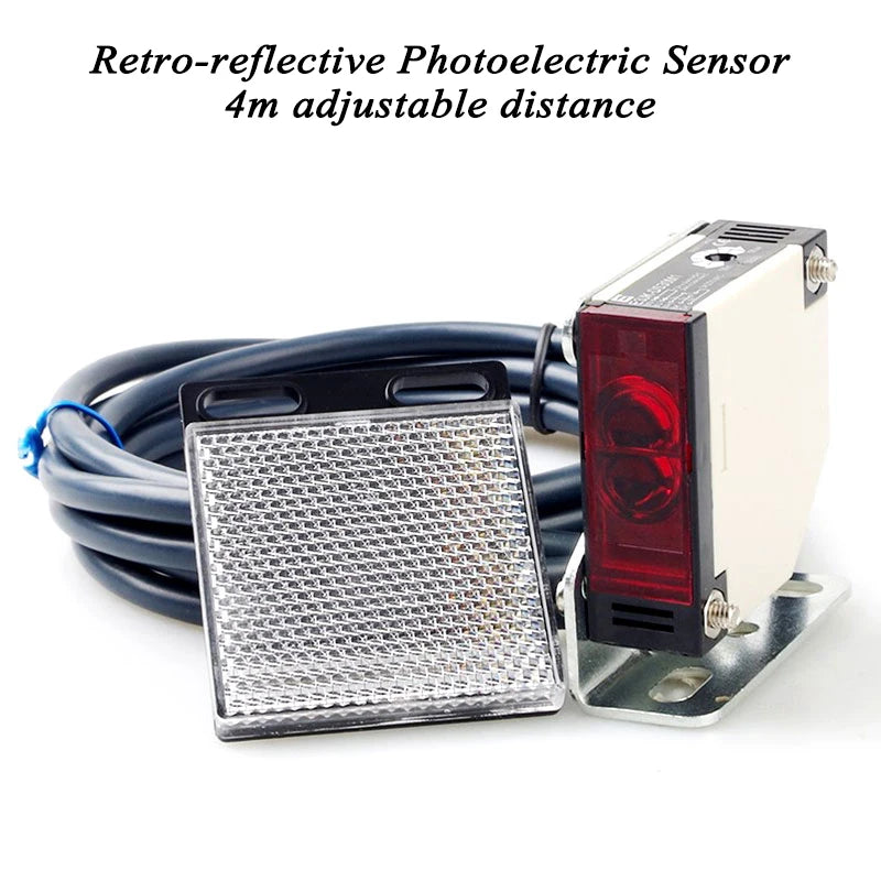 CowLost | motion-sensors-product_id-3m-no-nc-retro-reflective-photoelectric-sensor-photocell-motion-detector-proximity-sensor-security-alarm |1