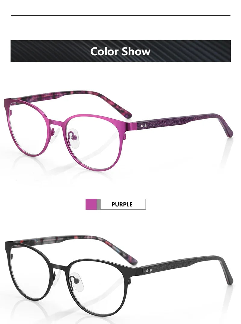 CowLost | zenottic-kids-round-metal-stylish-trending-glasses-frame |13