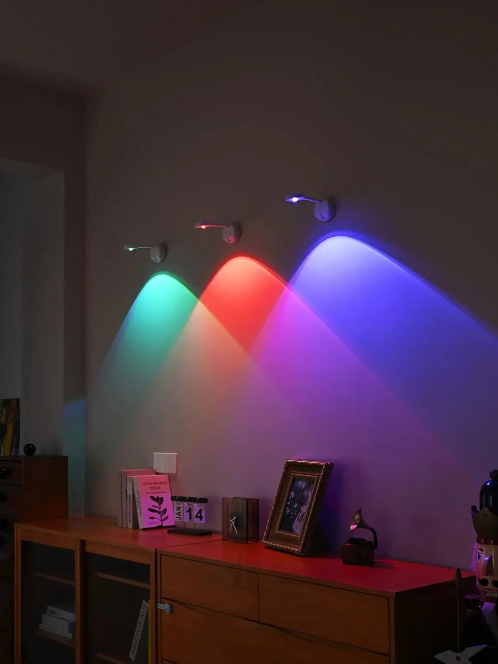 CowLost | product_id-usb-rechargeable-wireless-dimmable-rgb-led-wall-spotlight-with-human-sensor-for-paintings |7