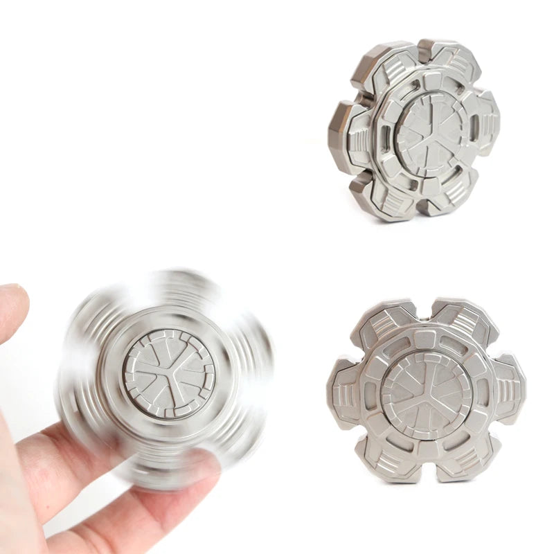 CowLost | edc-open-the-armor-stainless-steel-finger-spinner-stress-relief-toy-office-stress-relief-toys-fidget-toys-for-adult-gift |7