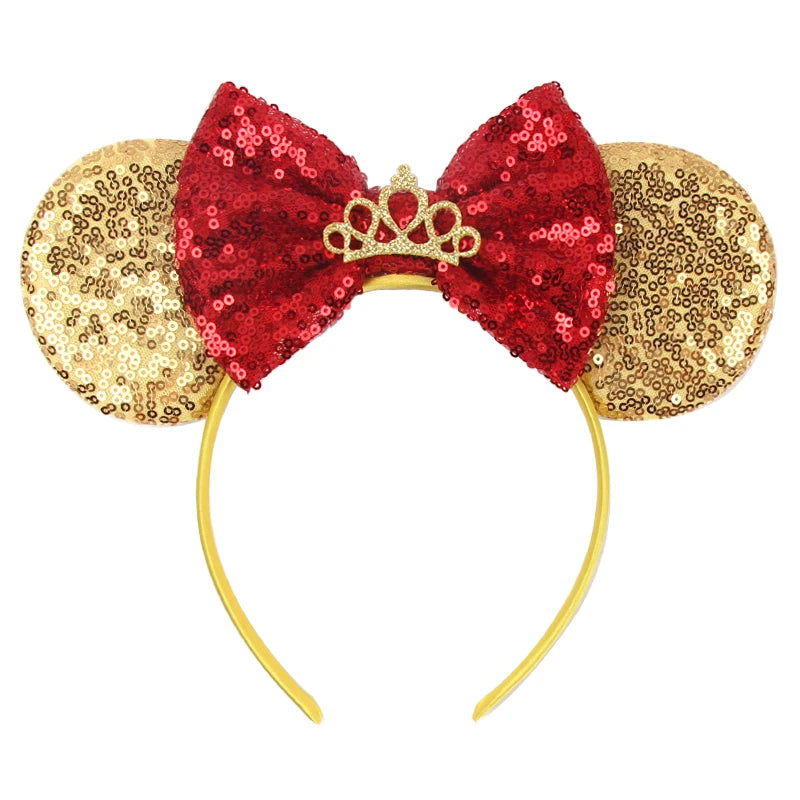 CowLost | disney-mickey-glitter-crown-hairband-for-girls |12