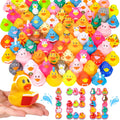 CowLost | product_id-60-120-pack-assorted-rubber-ducks-bulk-for-pool-toys-party-favors-and-gifts |1