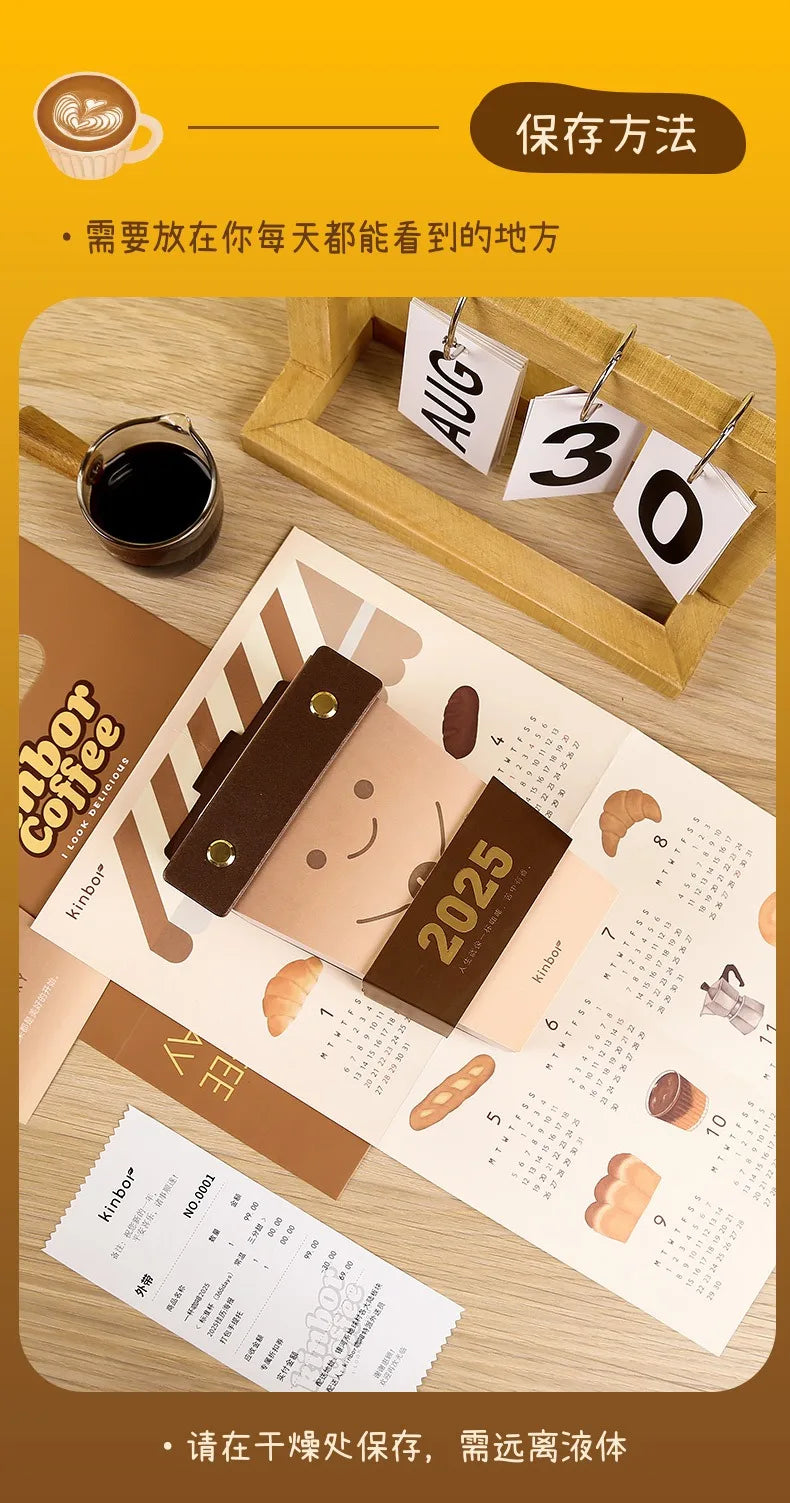 CowLost | product_id-kinbor-2025-coffee-bread-mini-desk-calendar-daily-planner-for-office-home |14