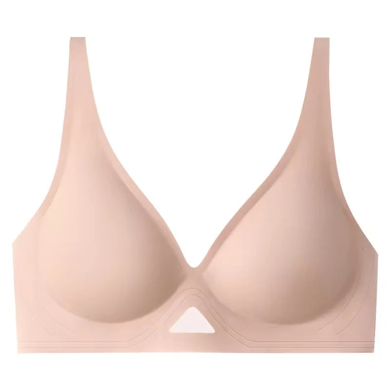 CowLost | product_id-womens-seamless-wire-free-push-up-bra-bralette-with-removable-pads-u-back-s-xl |15