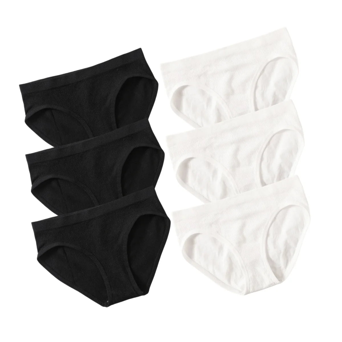 CowLost | product_id-6pcs-womens-seamless-low-rise-sports-briefs-soft-stretch-underwear |21