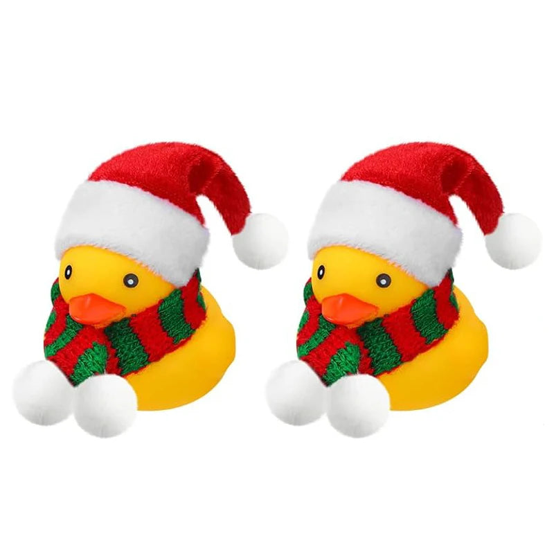 CowLost | product_id-2-pack-yellow-rubber-duck-christmas-car-dashboard-ornaments |17