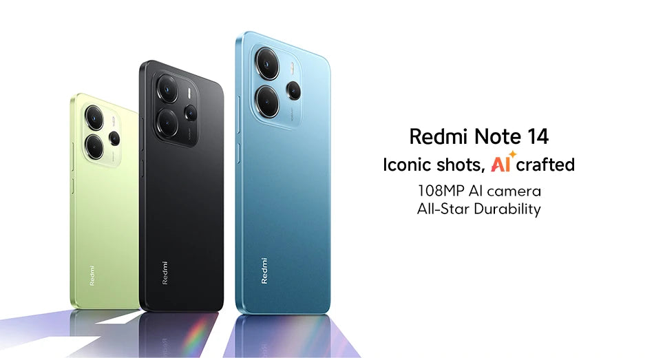 CowLost | xiaomi-redmi-note-14-smartphone-108mp-ai-camera-5500mah-6-67-120hz-amoled-display-mediatek-helio-g99-ultra |2