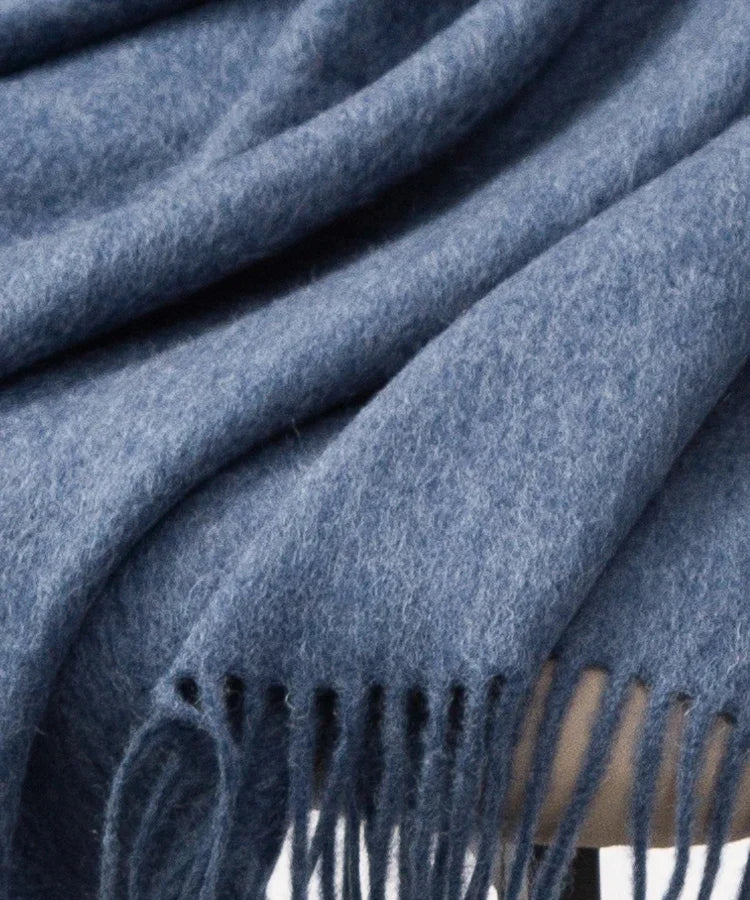 CowLost | winter-pure-long-wool-scarf-women-luxury-brand |42