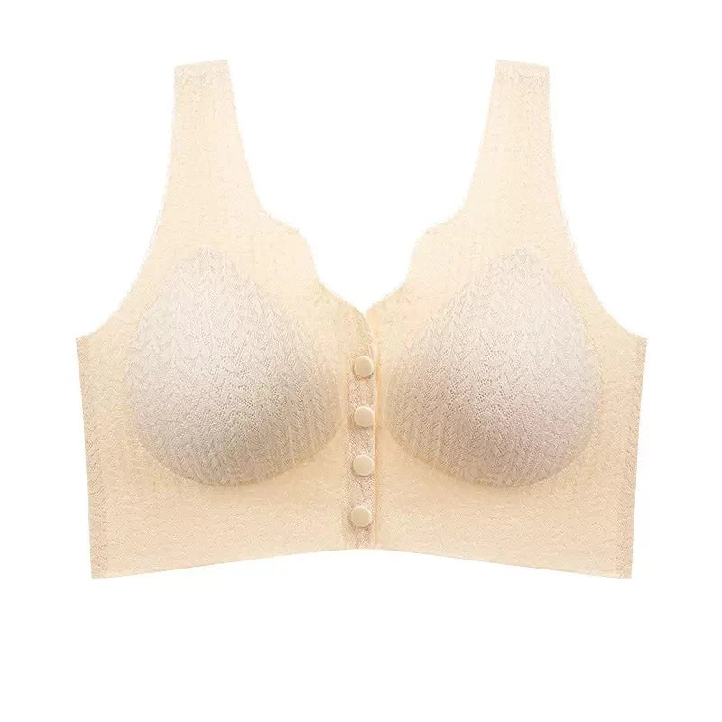 CowLost | product_id-plus-size-seamless-nursing-bra-with-front-buckle-thin-mold-cups-anti-sagging-support |8