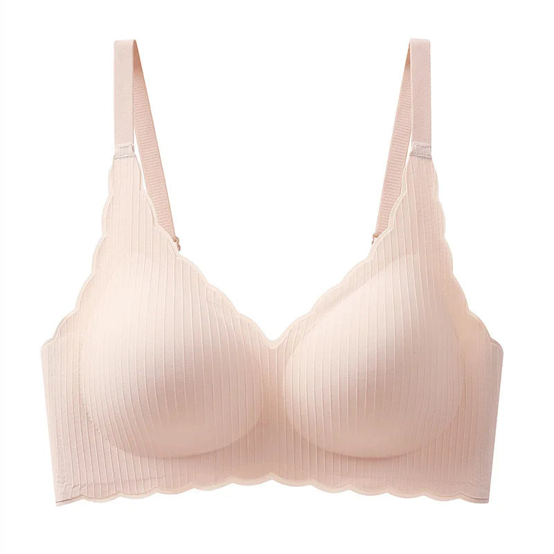 CowLost | seamless-underwear-for-women-with-small-breasts-push-up-thin-one-piece-fixed-cup-comfortable-and-anti-sagging-wire-free-bra |11