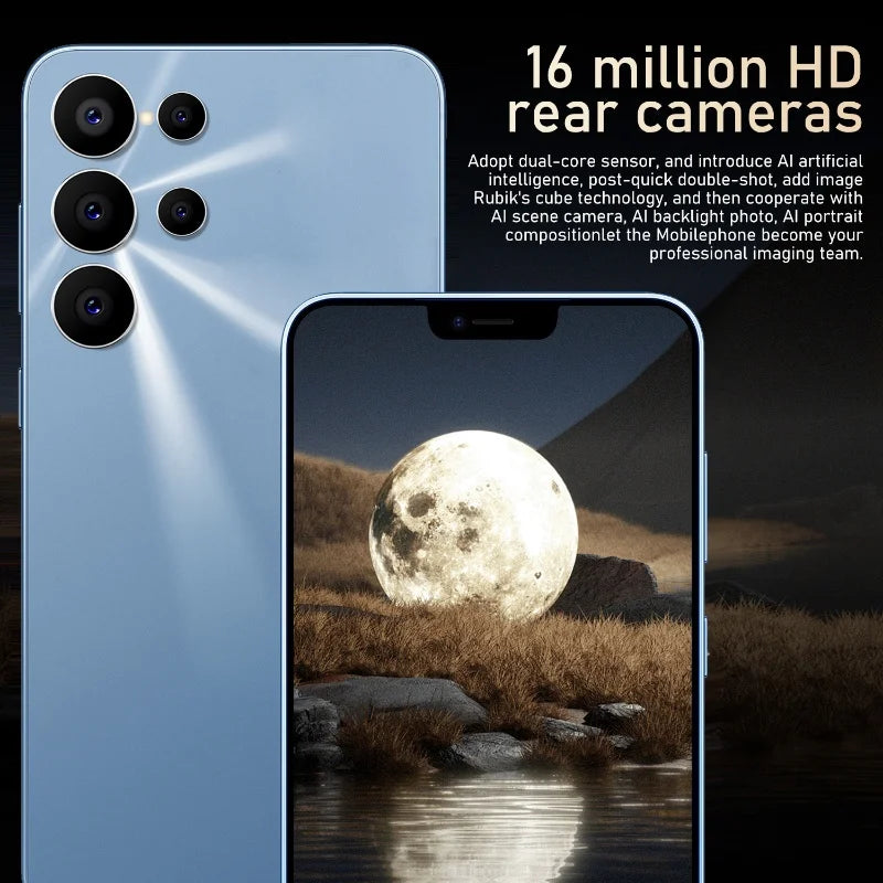 CowLost | fuffi-s24-pro-smartphone-3400mah-4gb-ram-128g-rom-6-26-inch-phone-android-2280x1080hd-8-16mp-4g-network-mobile-phone |2