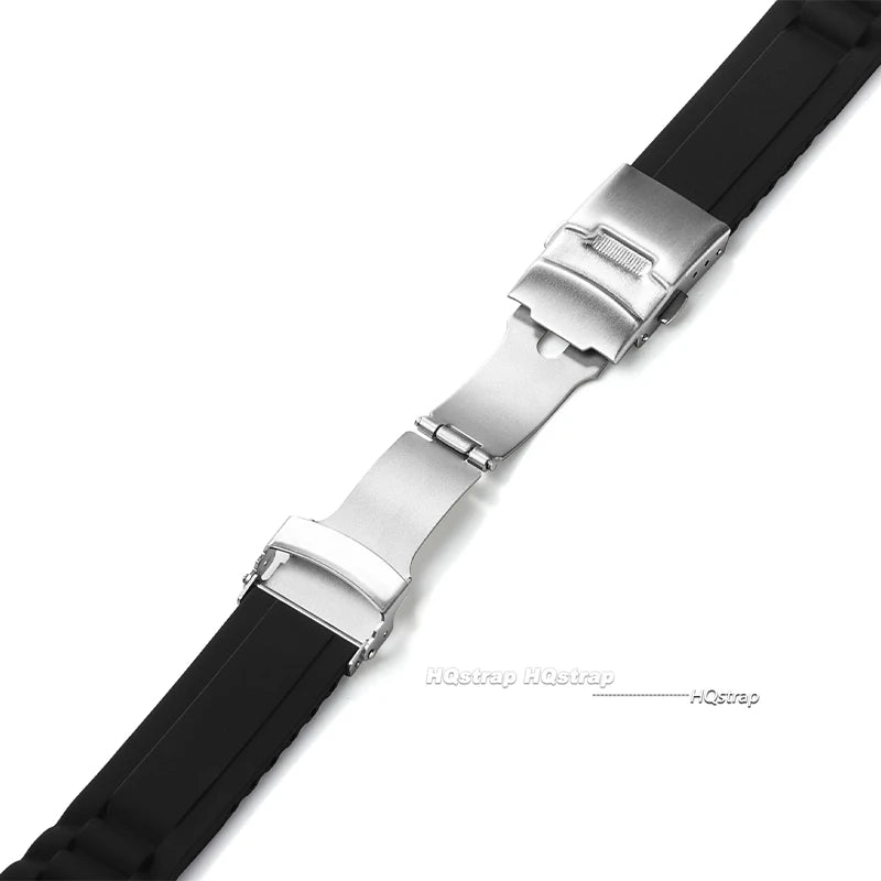 CowLost | product_id-curved-end-silicone-watch-band-20mm-22mm-universal-folding-buckle-replacement-strap |3