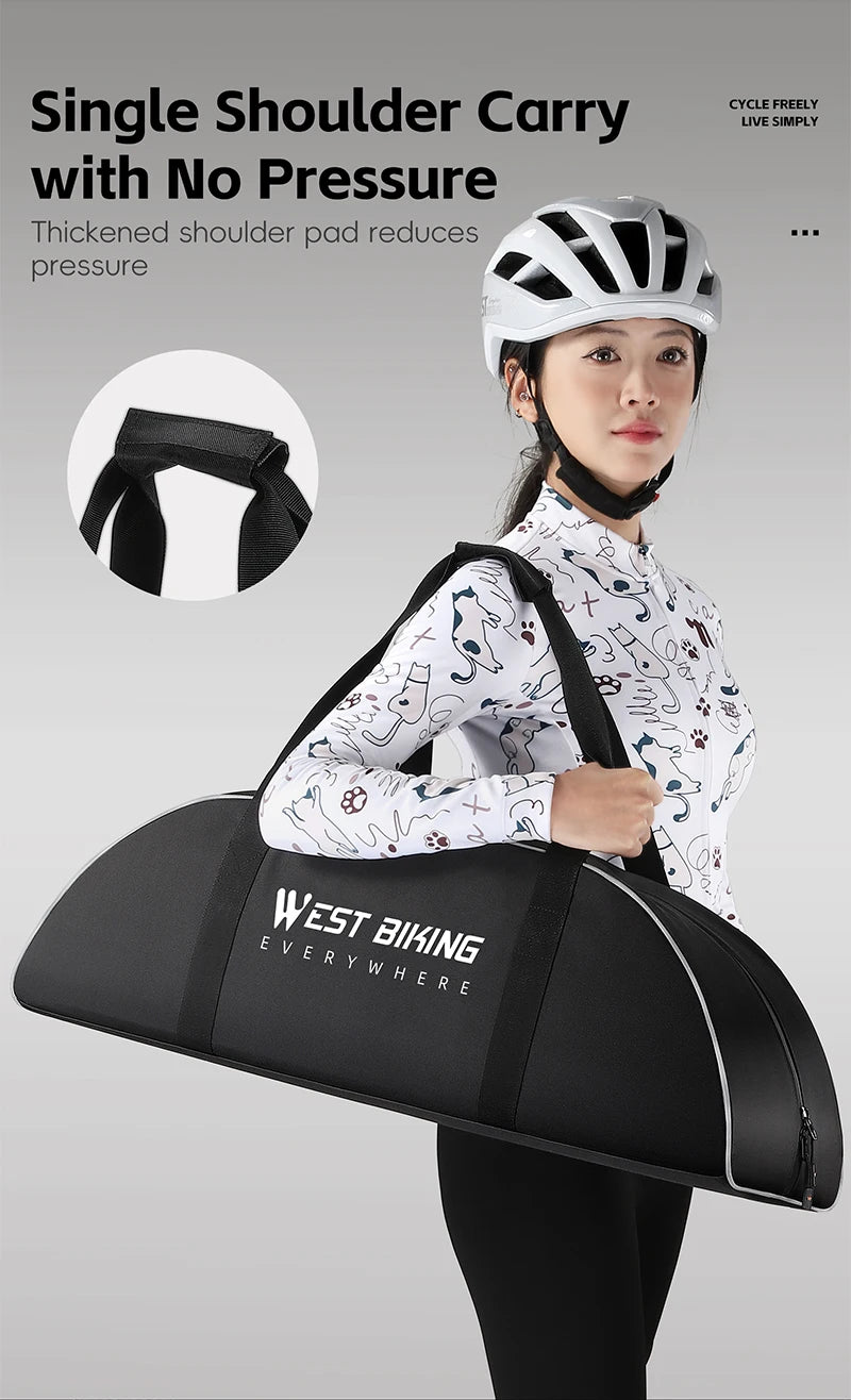 CowLost | uncategorized-west-biking-portable-bicycle-trainer-storage-bag-waterproof |12