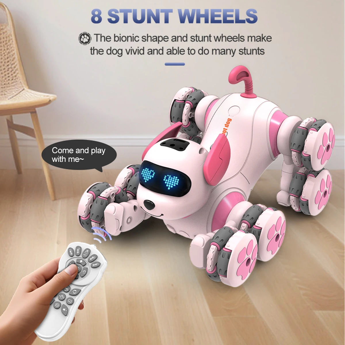 CowLost | product_id-remote-control-eight-wheeled-stunt-robot-dog-toy-interactive-electronic-pet-for-kids |15