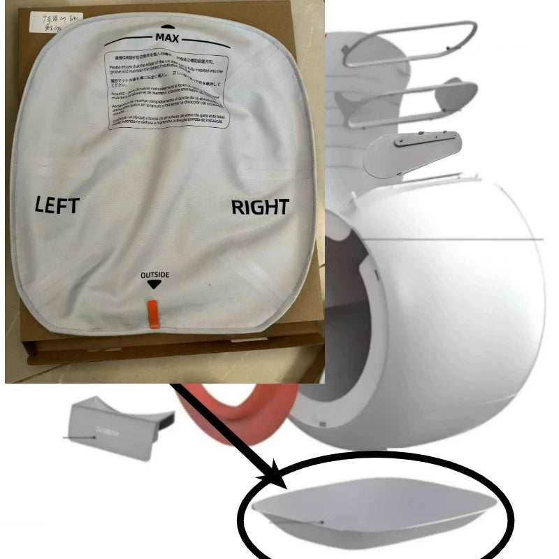 CowLost | cat-toys-tonepie-q-clean-cat-litter-box-accessories-set |10