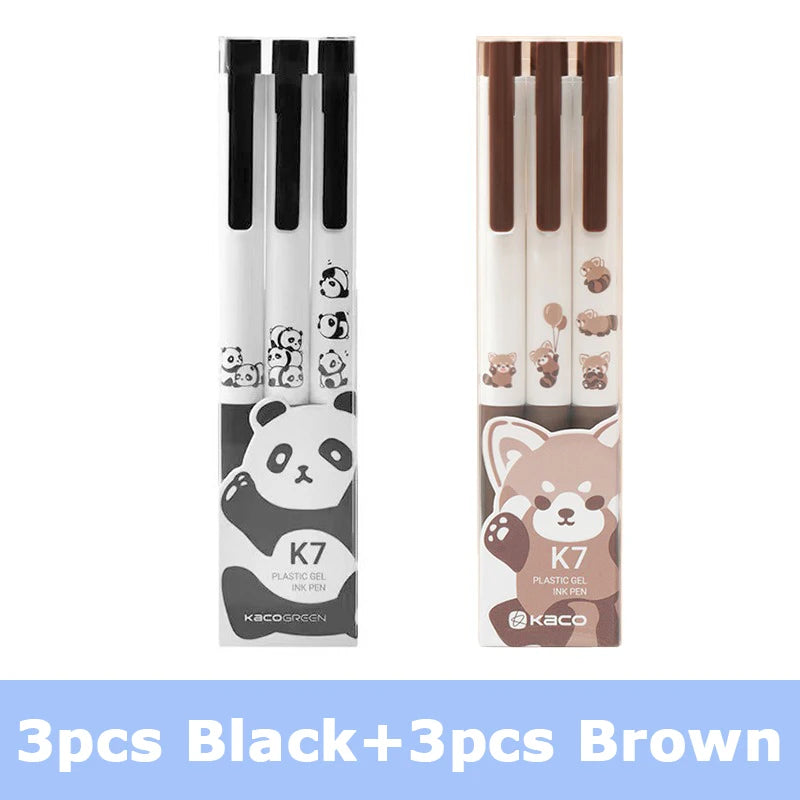 CowLost | product_id-kaco-k7-kawaii-gel-pen-0-5mm-black-ink-cute-cat-design-quick-dry-stationery |24