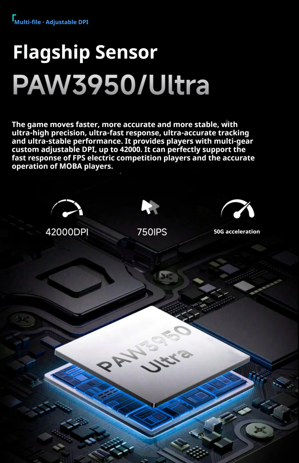 CowLost | eweadn-s9-pro-ultra-lightweight-wireless-gaming-mouse-tri-mode |12