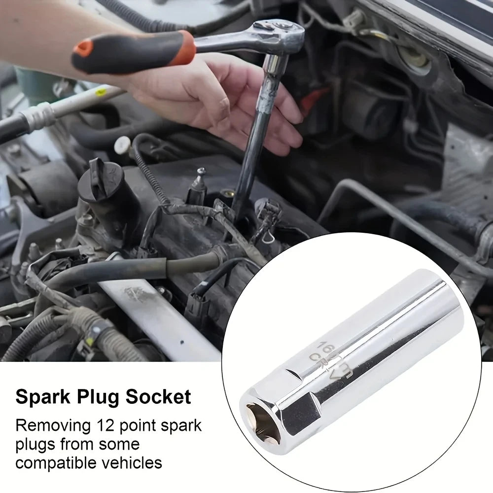CowLost | product_id-spark-plug-socket-wrench-adapter-14-16mm-repair-removal-tool-kit |6