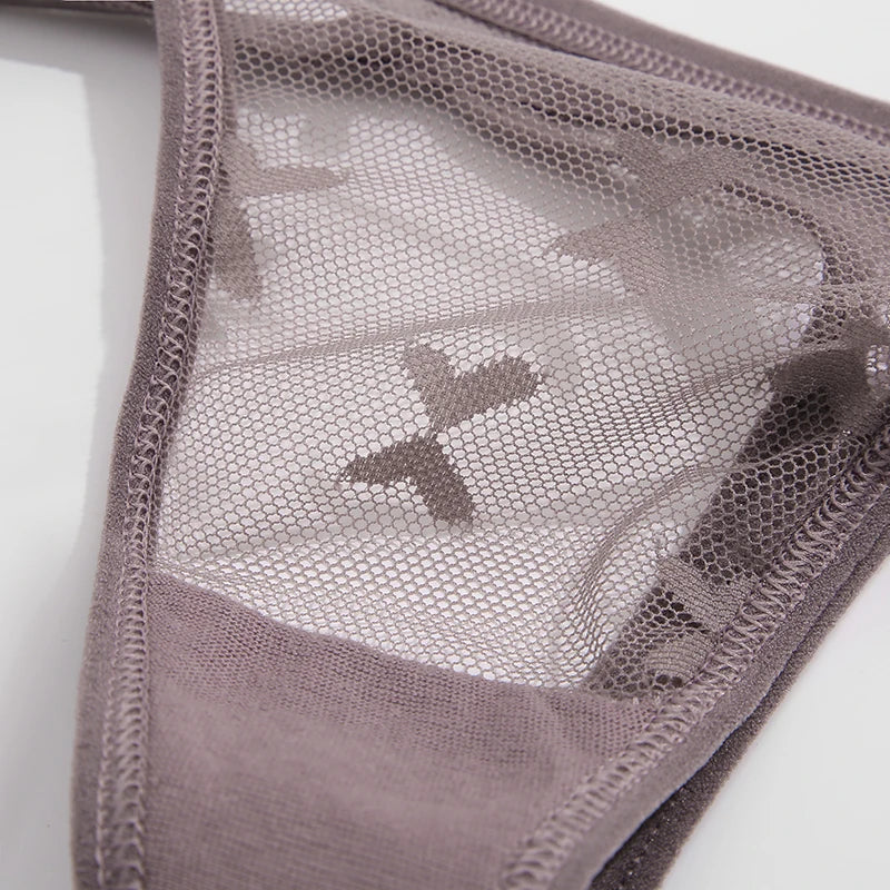 CowLost | activewear-pants-6pcs-women-transparent-mesh-thong-panties-g-string |29
