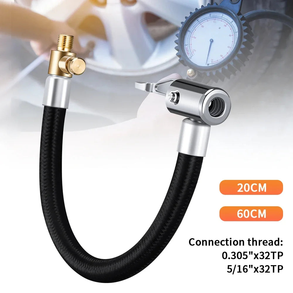 CowLost | 10-20-40-60cm-car-tire-inflator-hose-inflatable-air-pump-extension |7
