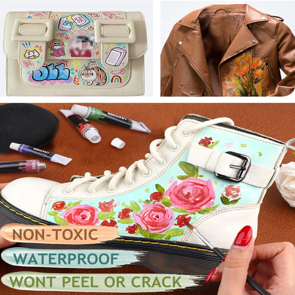 CowLost | paintings-product_id-acrylic-leather-paint-for-shoes-bags-jackets-12-24-36-colors-12ml |2