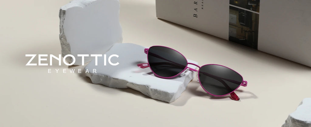 CowLost | zenottic-ladies-fashion-small-cat-eye-sunglasses-fashion-narrow-metal-frame |16