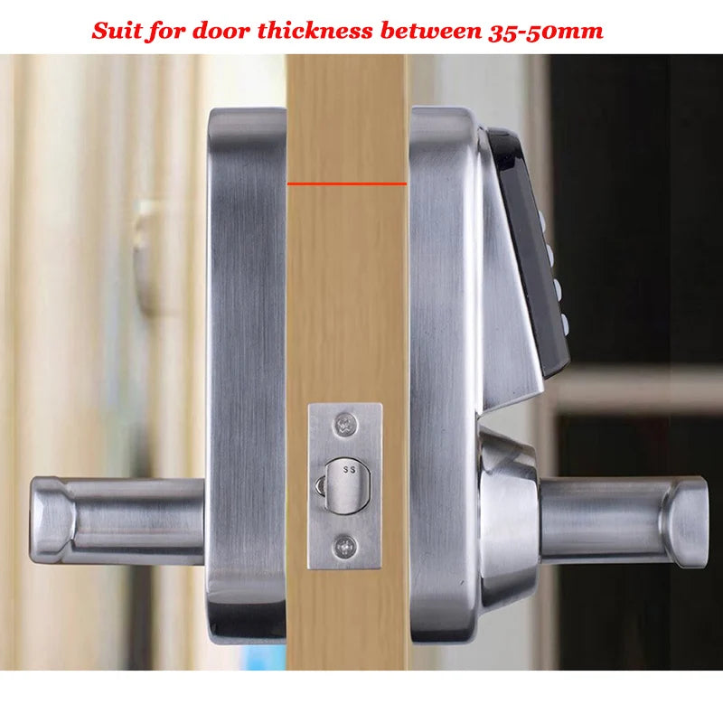 CowLost | locks-keys-product_id-smart-electronic-rfid-keypad-lock-with-rubber-push-button-handle-for-hotel-rental-apartment |10