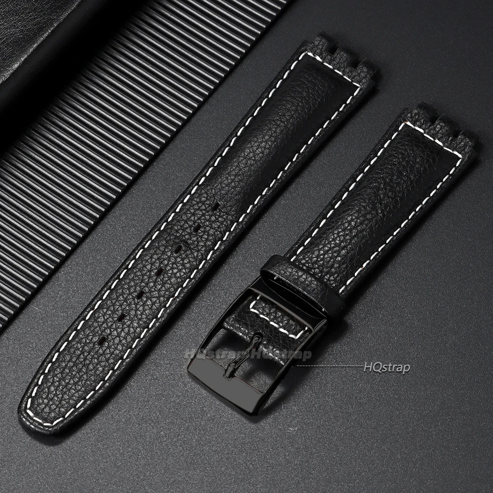 CowLost | product_id-17mm-waterproof-leather-sport-watch-strap-for-swatch-with-metal-pin-buckle |18