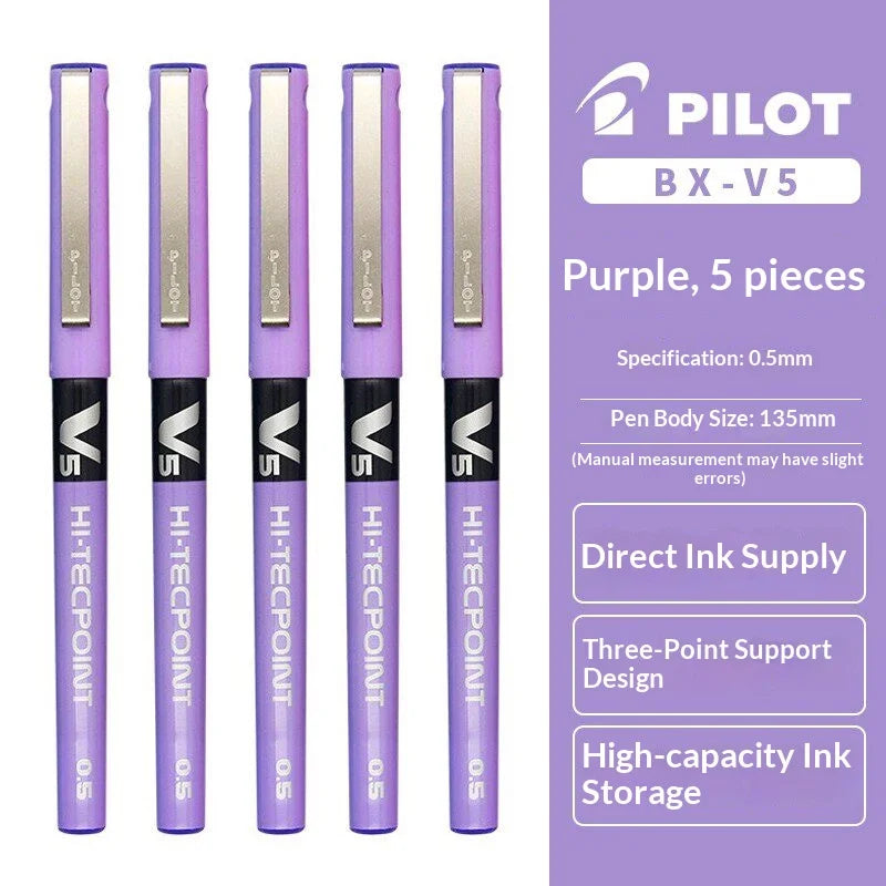 CowLost | product_id-pilot-bx-v5-12-color-0-5mm-rollerball-pens-anti-leak-smooth-ink-for-journaling-art-projects |40