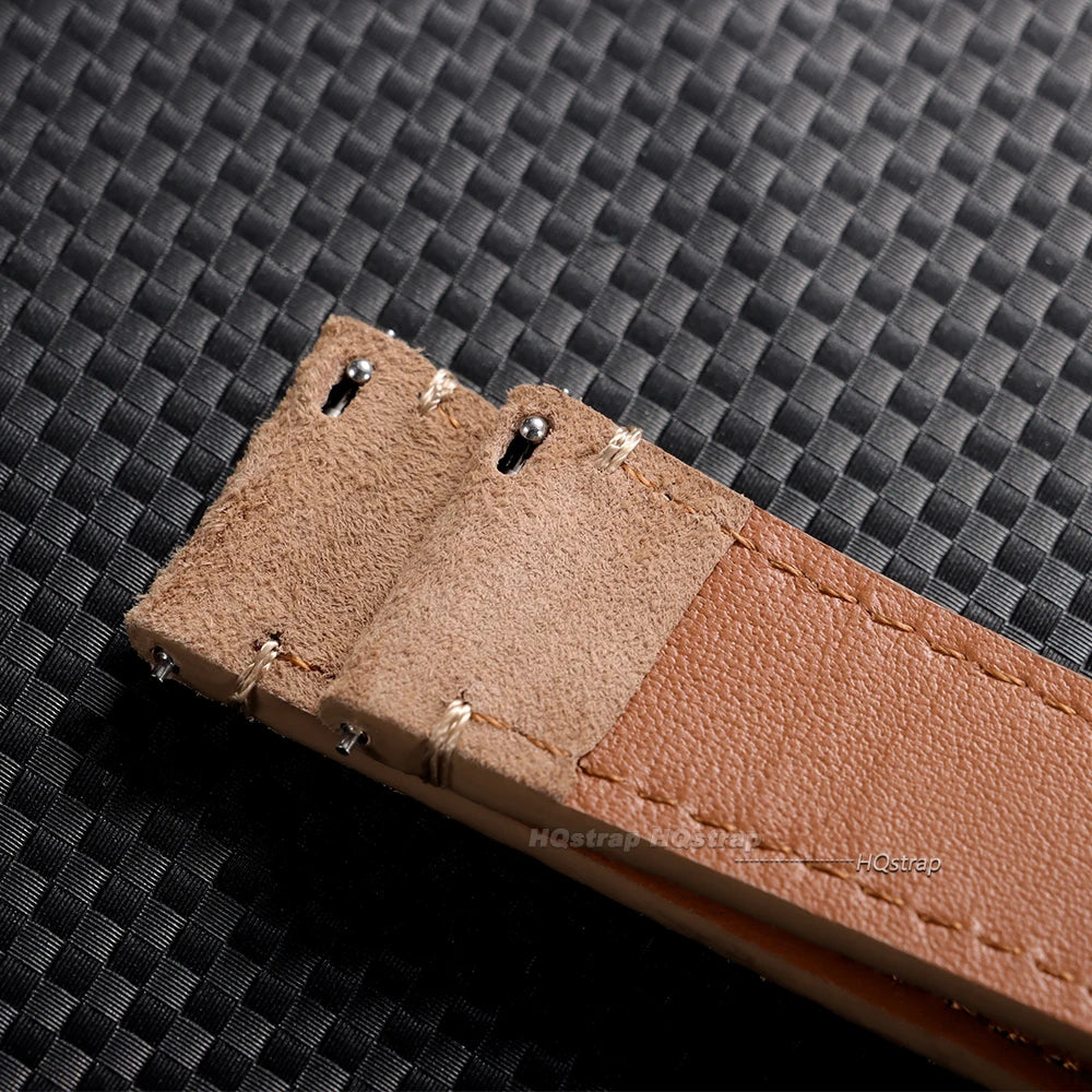 CowLost | bracelets-product_id-vintage-suede-leather-watch-strap-20mm-22mm-handmade-quick-release-for-seiko-rolex-universal |8