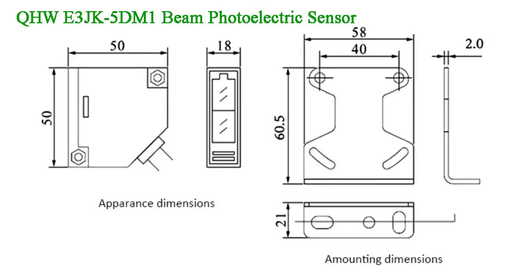 CowLost | motion-sensors-product_id-5m-ac90-250v-retroreflective-infrared-gate-photoelectric-beam-sensor-relay |8