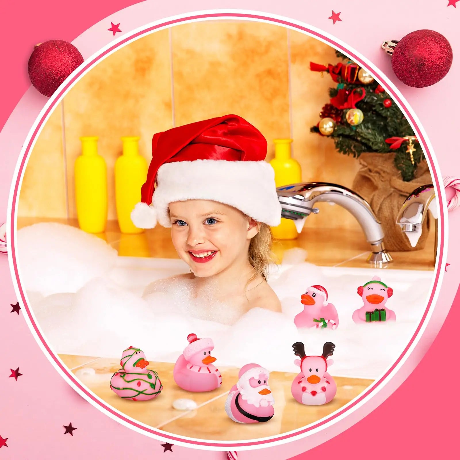CowLost | product_id-6-12-24pcs-pink-rubber-duck-toys-bulk-mini-ducks-for-christmas-birthday-shower-party-favors-decoration |6