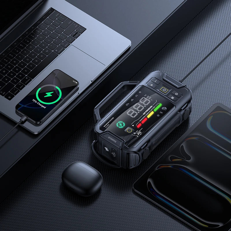 CowLost | baseus-vj1-3000a-car-jump-starter-4-in-1-air-compressor-21600mah-power-bank |3