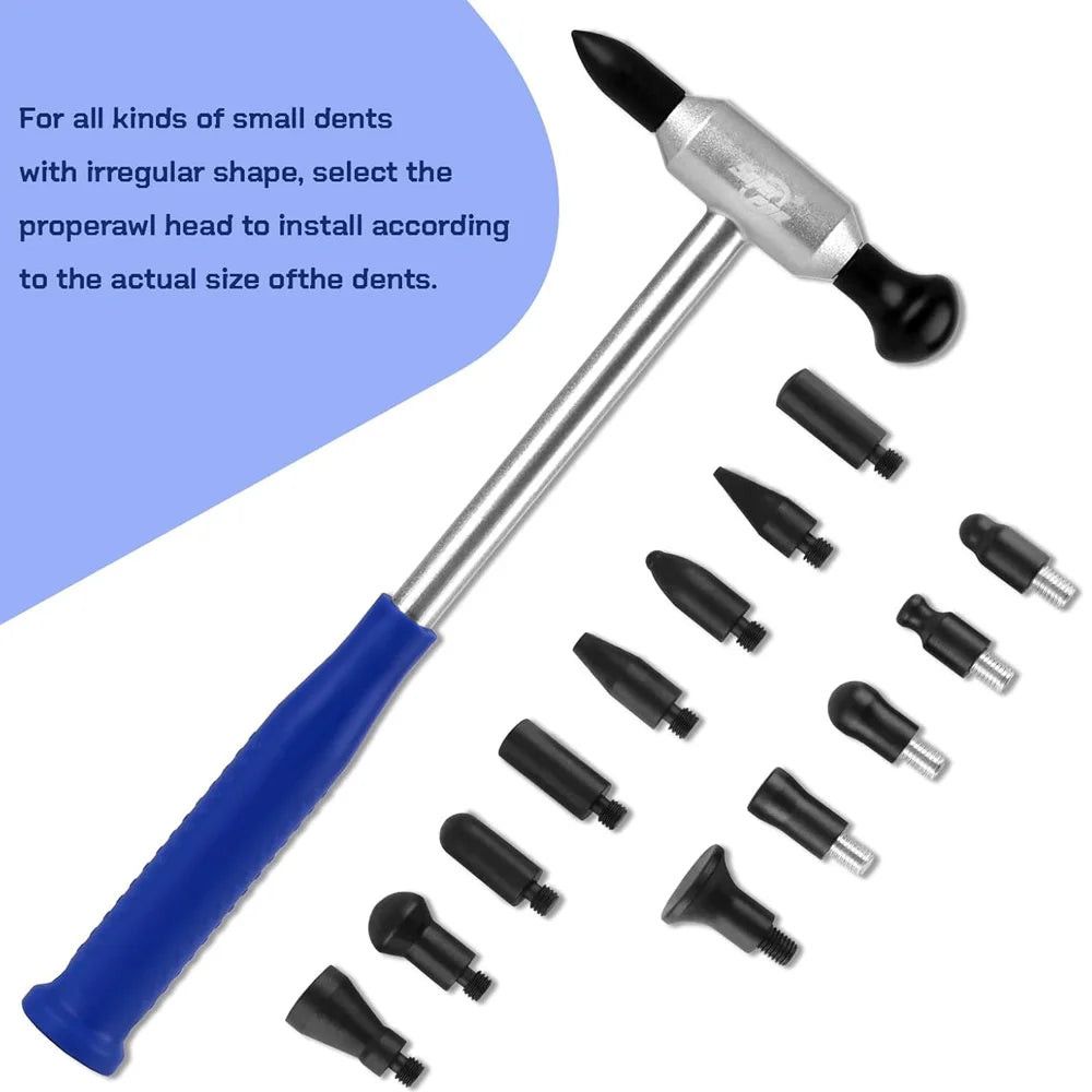 CowLost | pdr-auto-dent-remover-hammer-with-15-heads |6