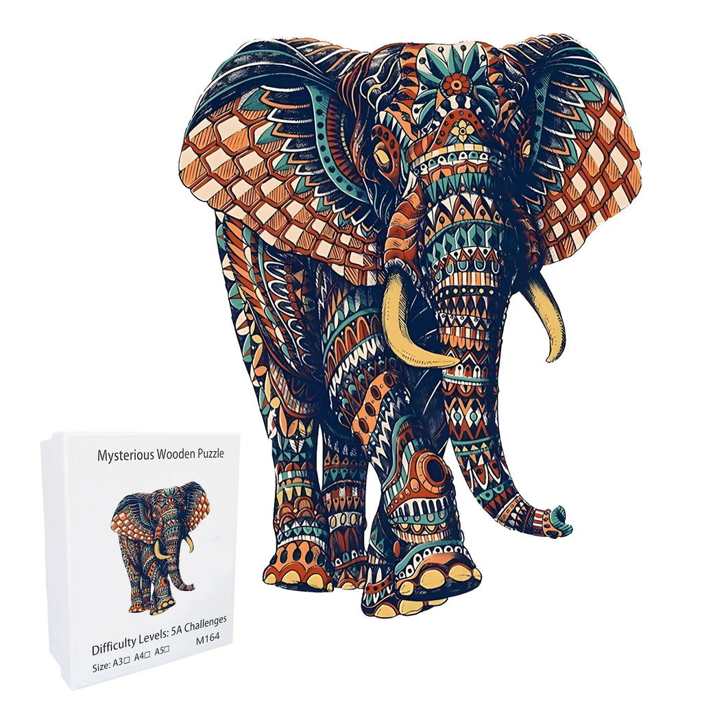 CowLost | product_id-elephant-3d-wooden-puzzle-stress-relief-gift |1