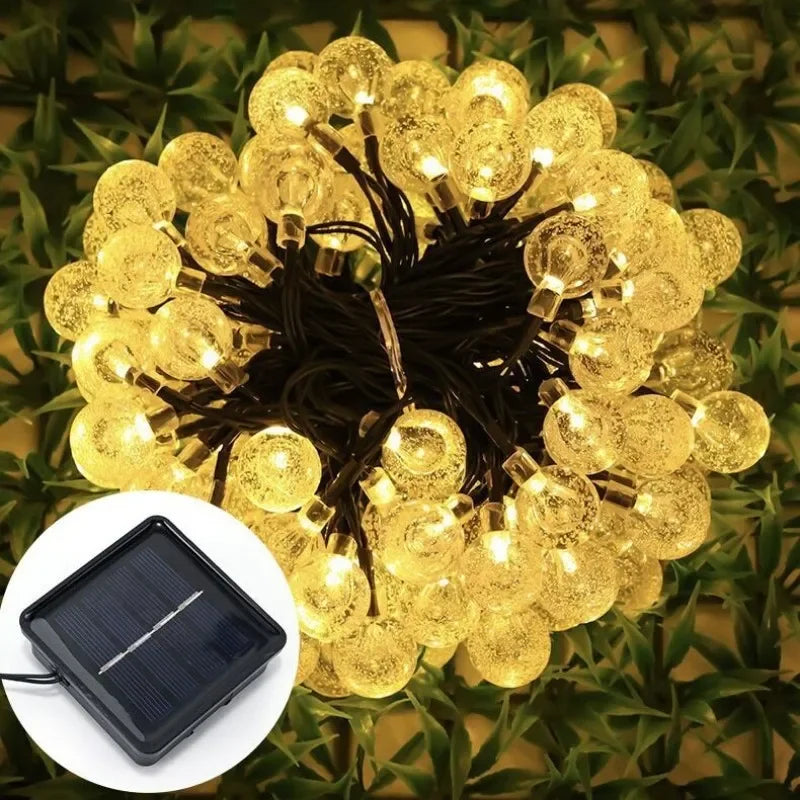 CowLost | product_id-solar-crystal-globe-100-led-solar-string-lights-for-outdoor-garden-party-decor |2