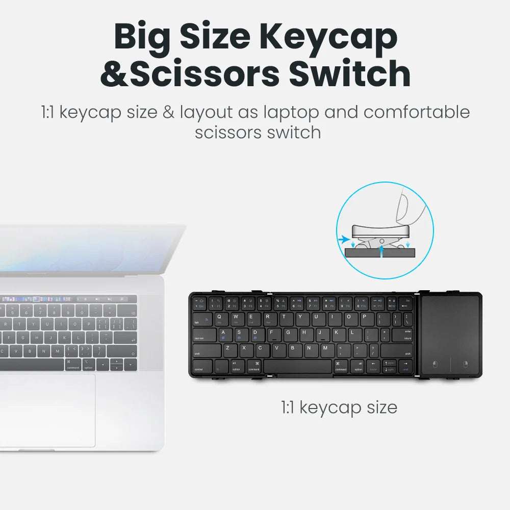 CowLost | folding-bluetooth-keyboard-with-touchpad-wireless-foldable-keyboard-with-pu-leather-for-ios-android-windows-support-3-devices |11